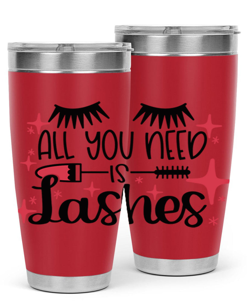 All You Need Is Lashes Style 145#- make up- Tumbler