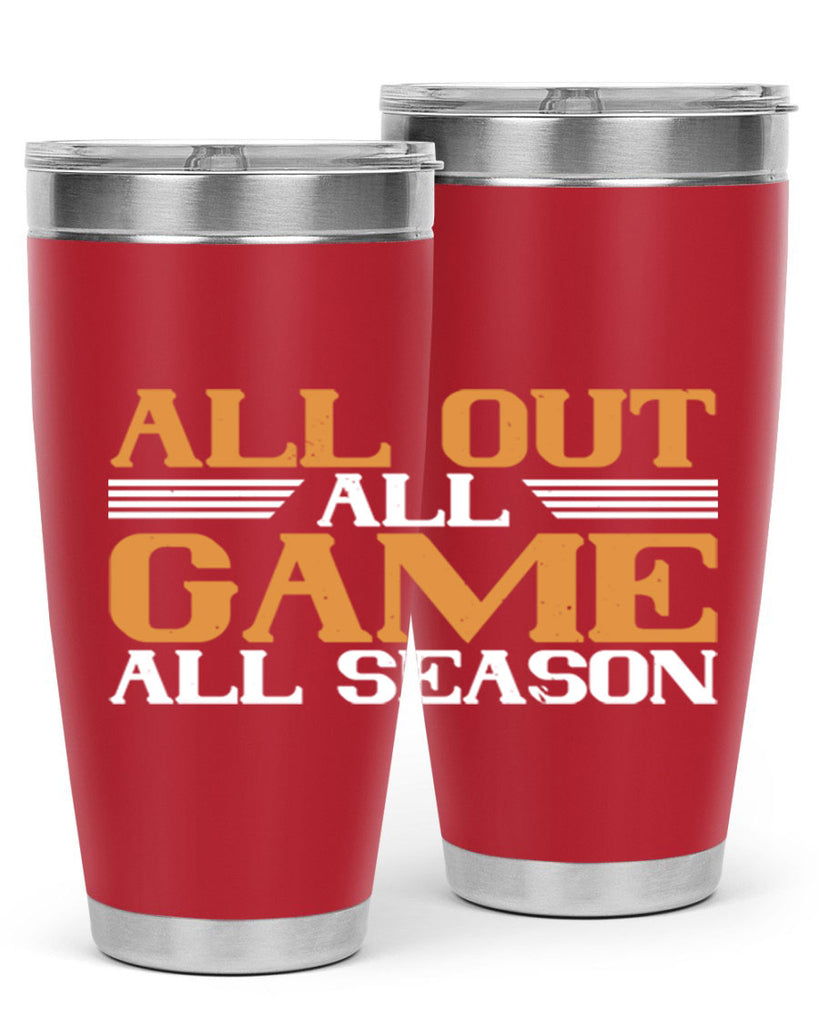 All out all game all season 2238#- badminton- Tumbler