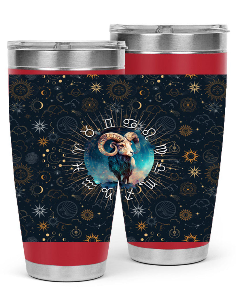 Aries Straigth 95#- zodiac- Tumbler