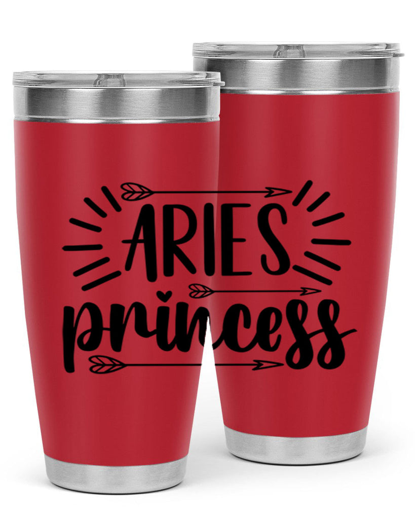 Aries princess 115#- zodiac- Tumbler