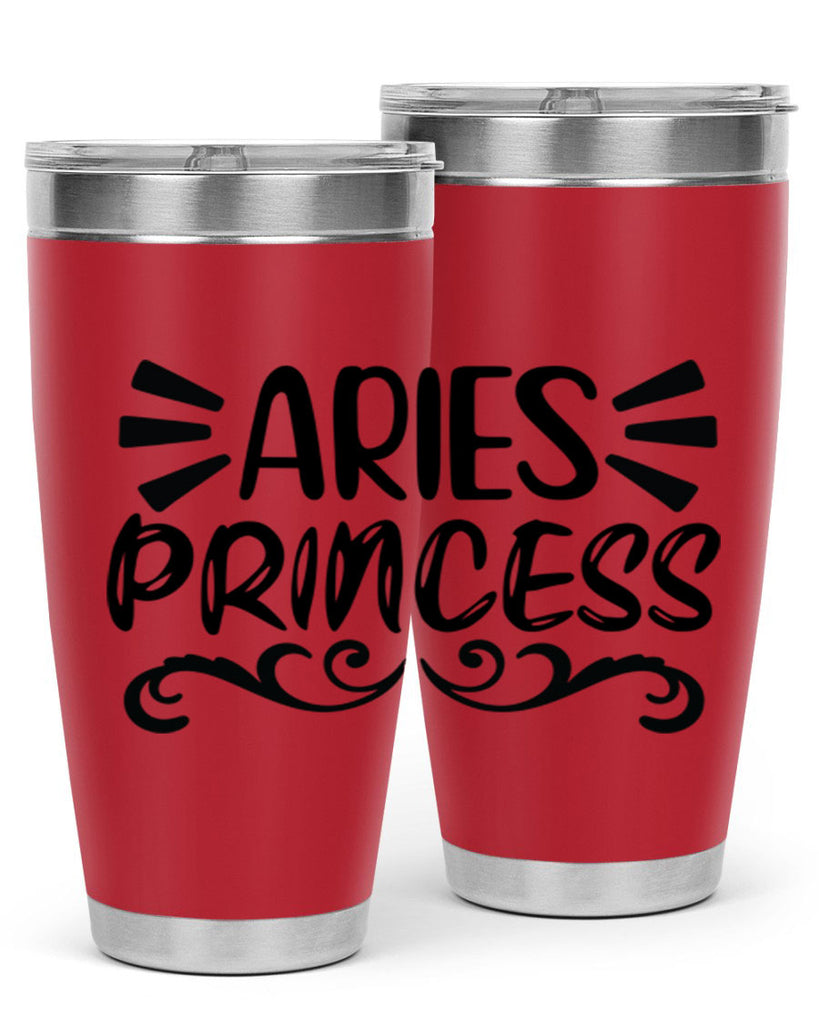 Aries princess 117#- zodiac- Tumbler