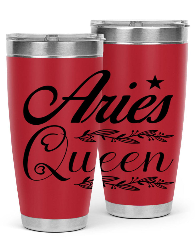 Aries queen 119#- zodiac- Tumbler