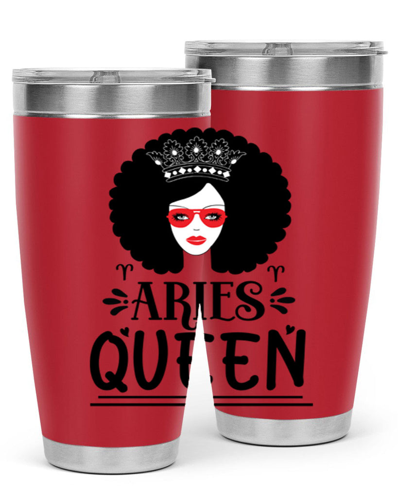 Aries queen 120#- zodiac- Tumbler