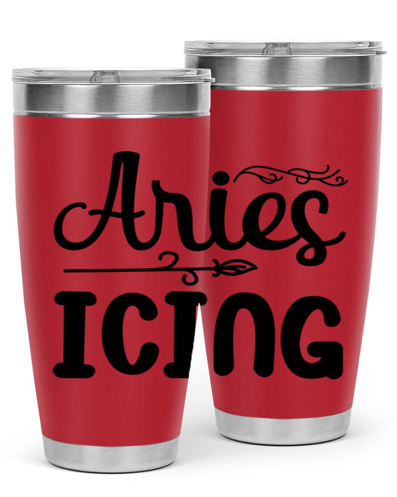 Ariesicing 106#- zodiac- Tumbler