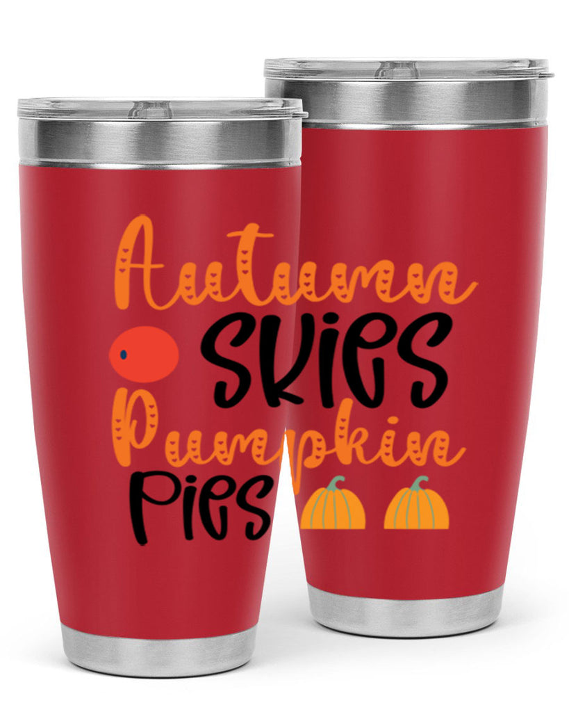 Autumn Skies Pumpkin Pies 30#- fall- Tumbler