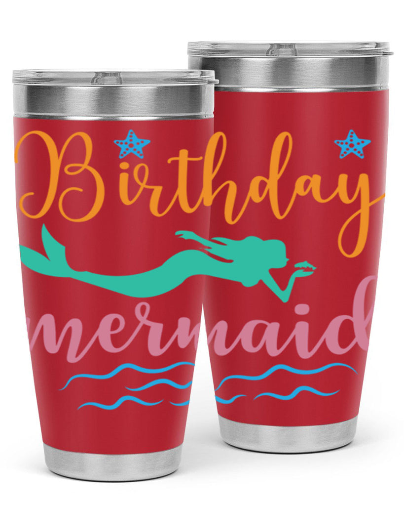 Birthday Mermaid Design 79#- mermaid- Tumbler