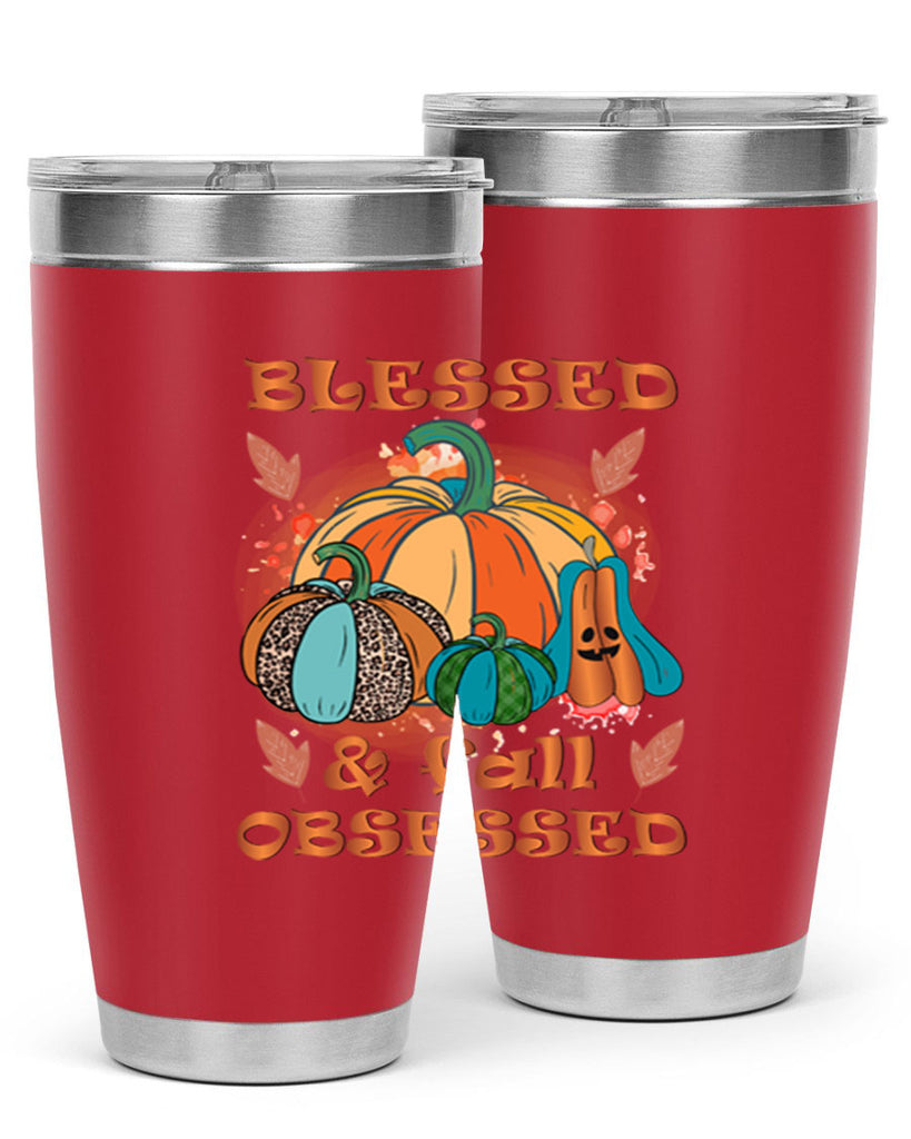 Blessed Fall Obsessed 49#- fall- Tumbler