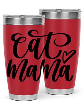 Cat Mama Style 83#- cat- Tumbler