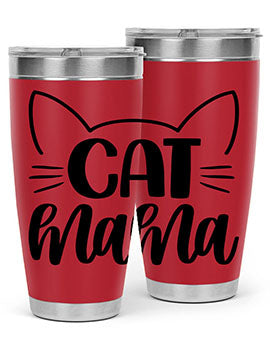 Cat Mama Style 84#- cat- Tumbler