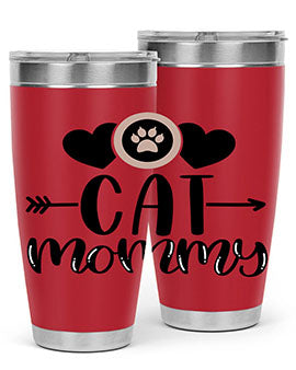 Cat Mommy Style 87#- cat- Tumbler