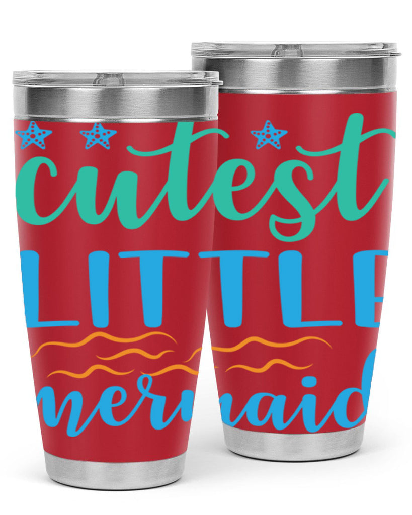 Cutest Little Mermaid Design 97#- mermaid- Tumbler