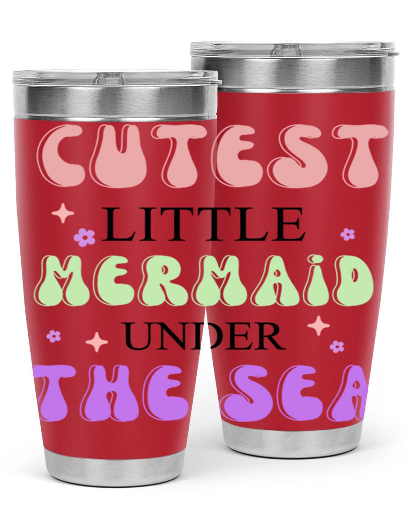 Cutest Little Mermaid Under The 99#- mermaid- Tumbler