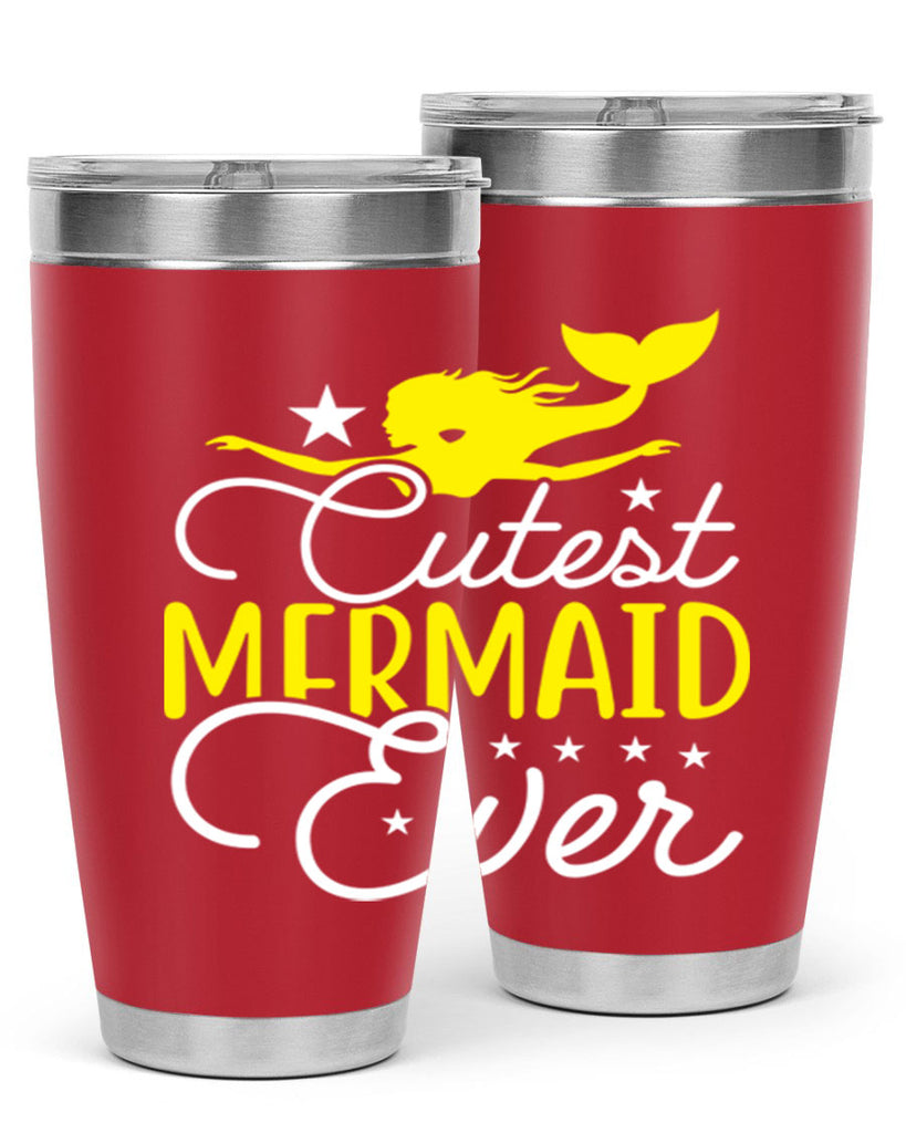 Cutest Mermaid Ever 92#- mermaid- Tumbler