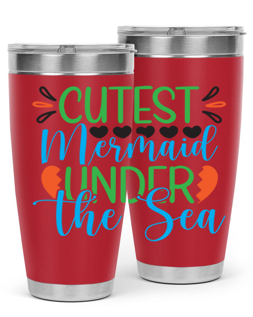 Cutest Mermaid Under The Sea 109#- mermaid- Tumbler