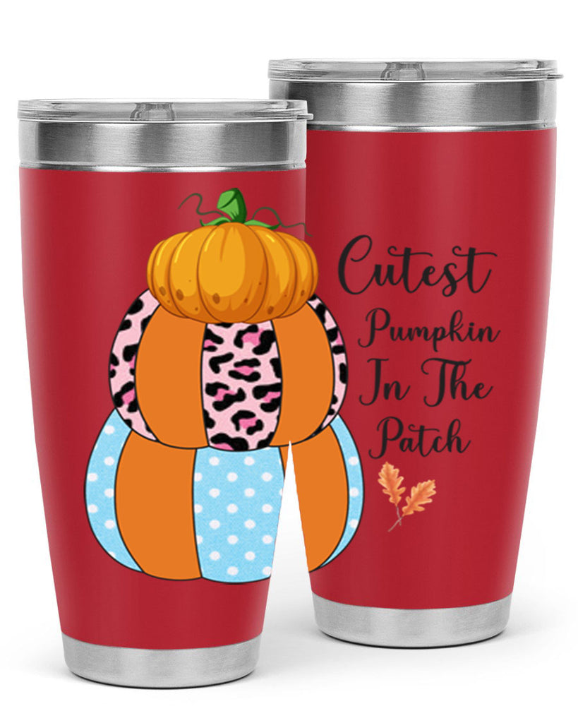 Cutest Pumpkin in the Patch 64#- fall- Tumbler