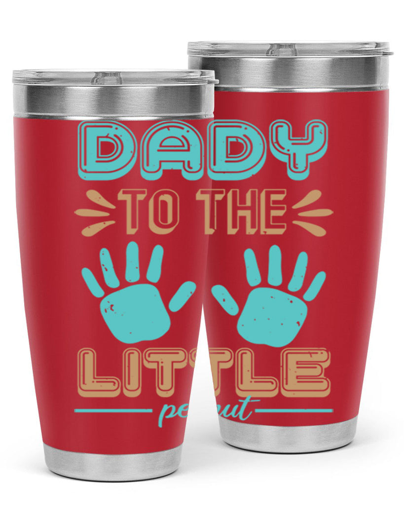 Dady to the little peanut Style 43#- baby shower- tumbler