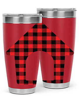 Dog House Style 98#- dog- Tumbler