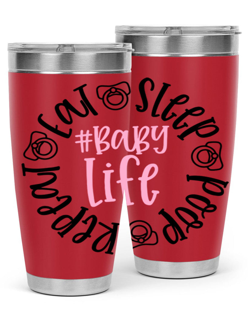 Eat Sleep Poop Repeat BabyLife Style 97#- baby- tumbler