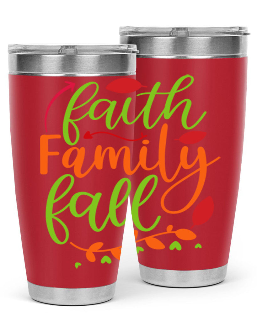 Faith Family Fall 82#- fall- Tumbler