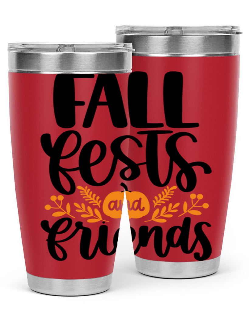 Fall Fests And Friends 484#- fall- Tumbler