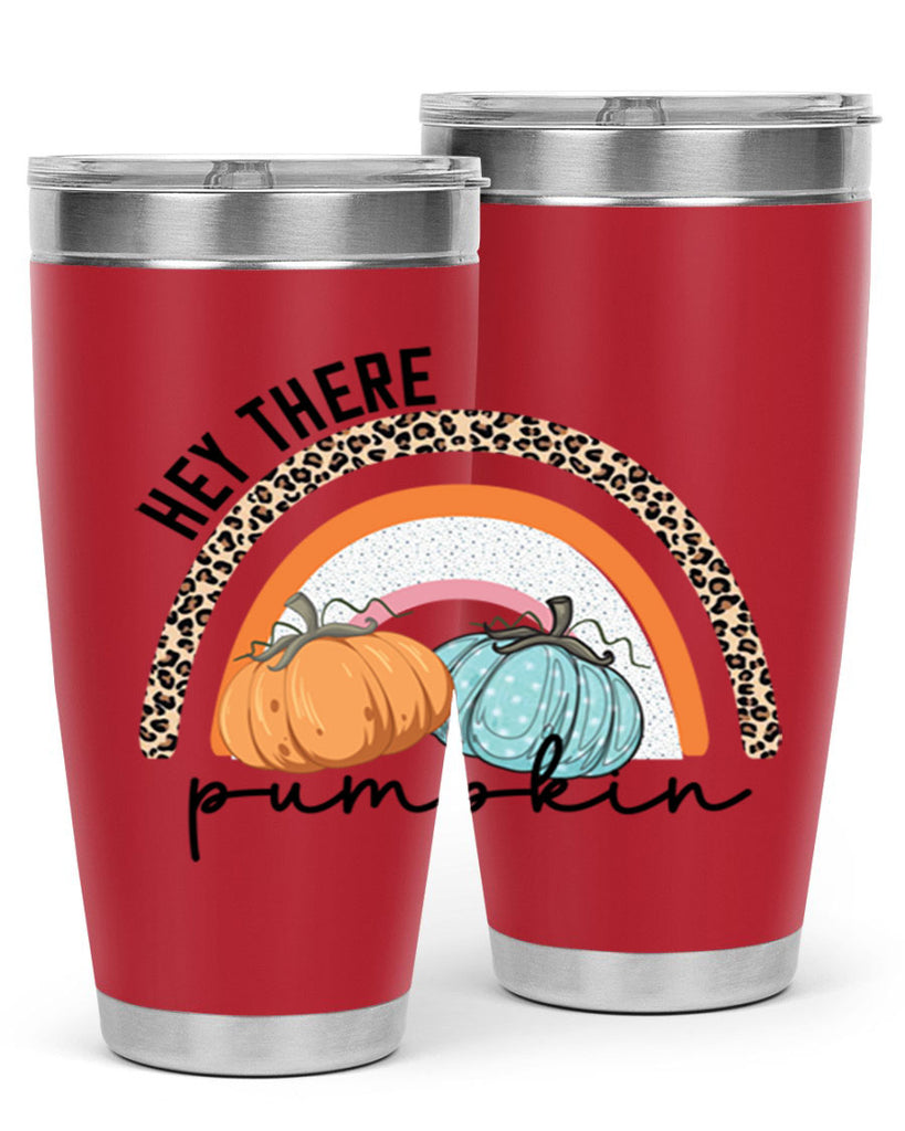 Fall Hey There Pumpkin 103#- fall- Tumbler