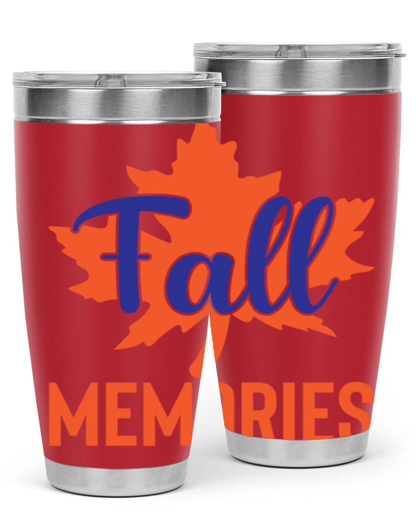 Fall Memories 124#- fall- Tumbler