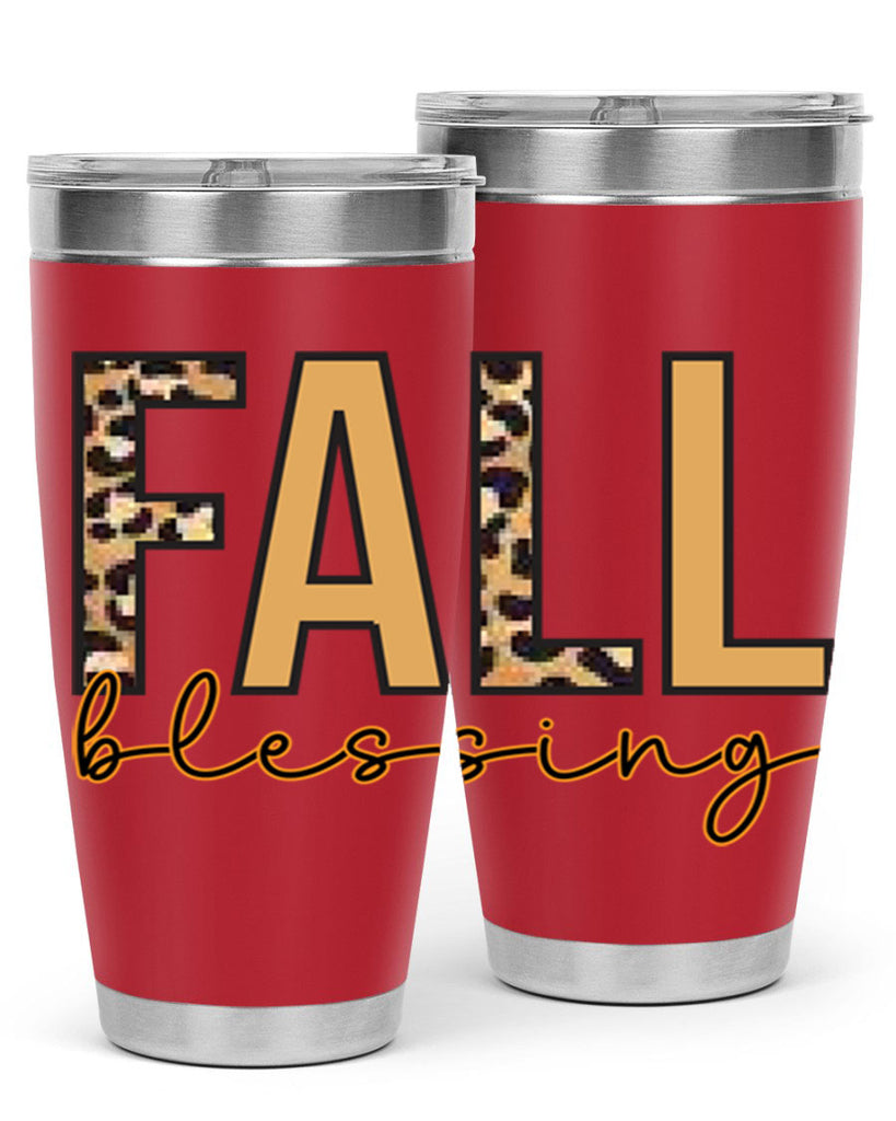 Fall blessing 90#- fall- Tumbler