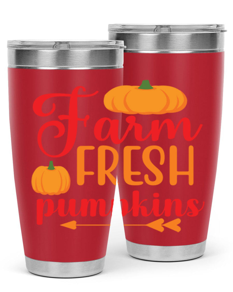 FarmFreshPumpkins 177#- fall- Tumbler