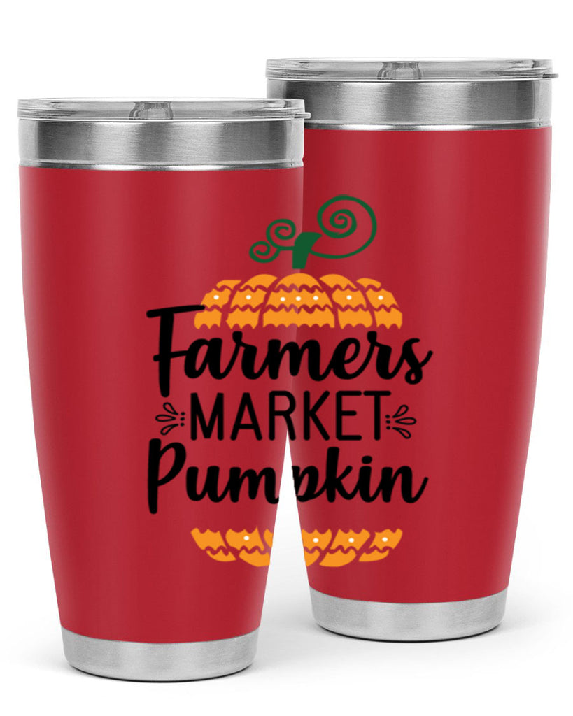 Farmersmarketpumpkin 179#- fall- Tumbler