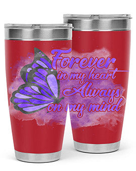 Forever In My Hear Alzheimer 149#- alzheimers- Tumbler