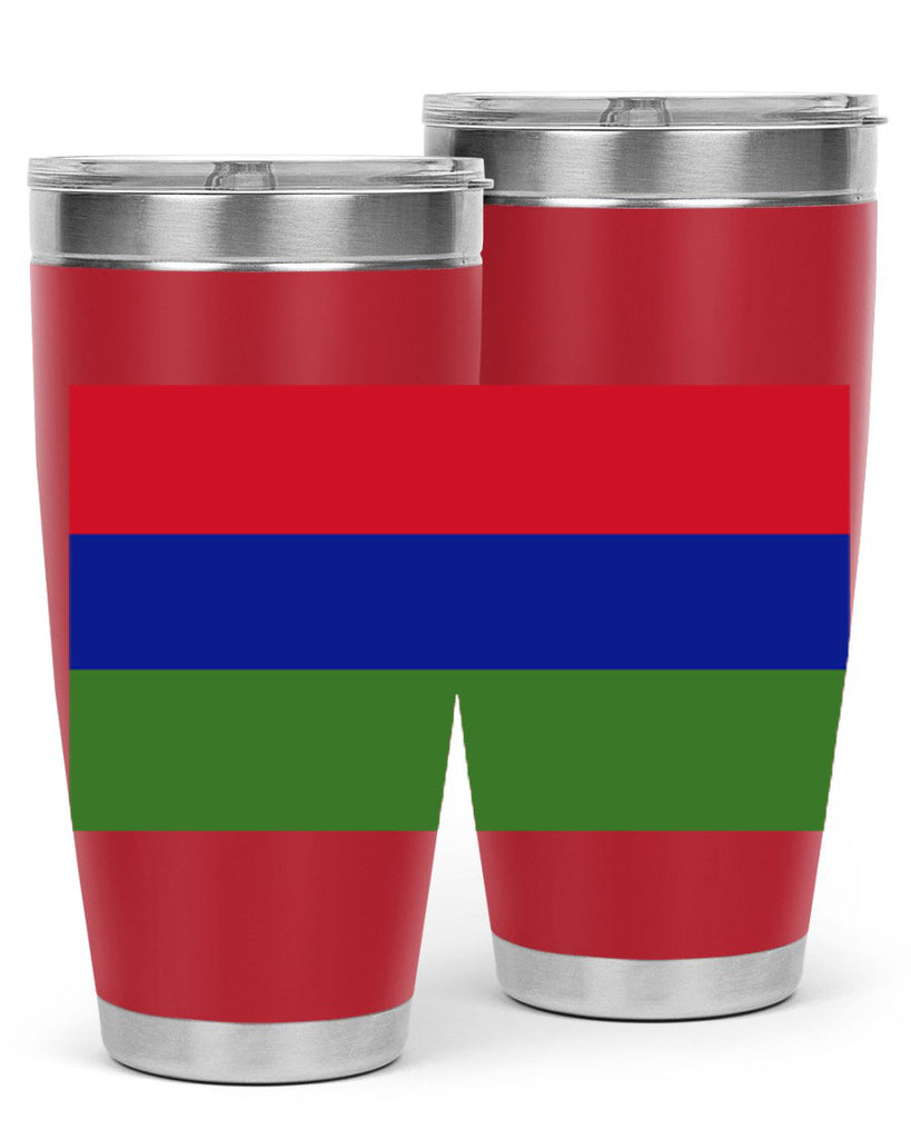 Gambia 135#- world flags- Tumbler