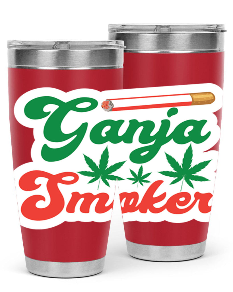 Ganja Smoker 90#- marijuana- Tumbler