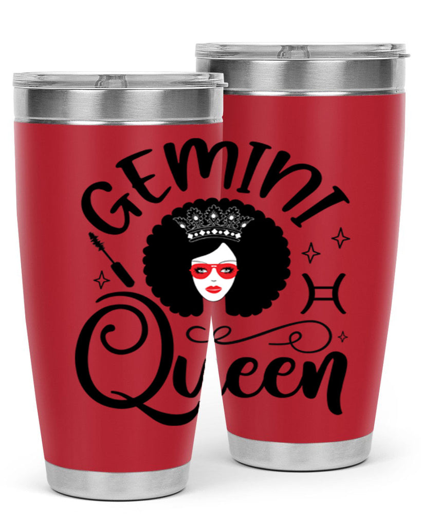 Gemini queen 233#- zodiac- Tumbler