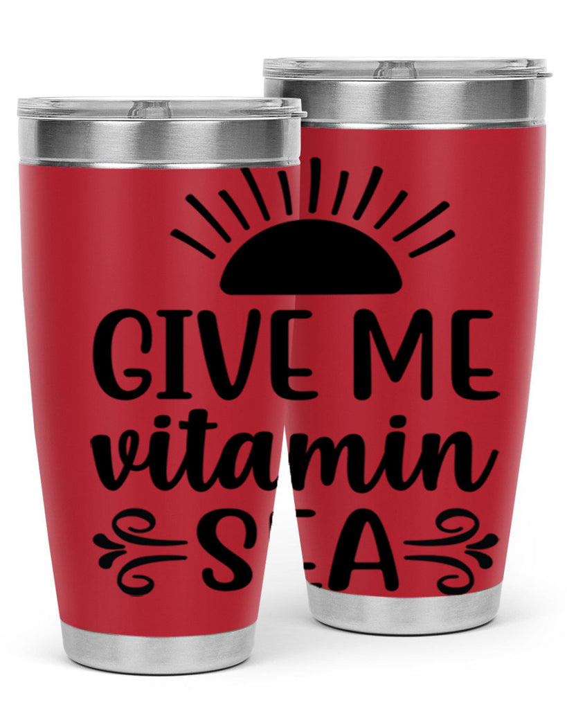 Give me vitamin sea 195#- mermaid- Tumbler