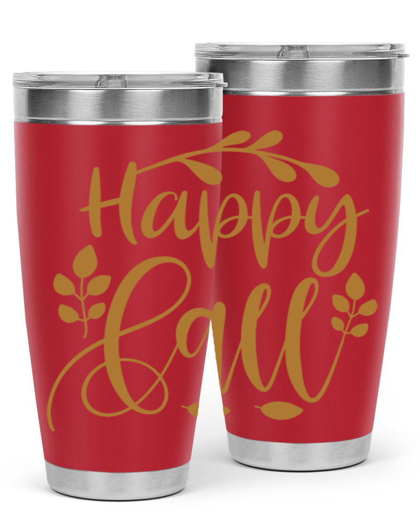 Happy Fall 236#- fall- Tumbler