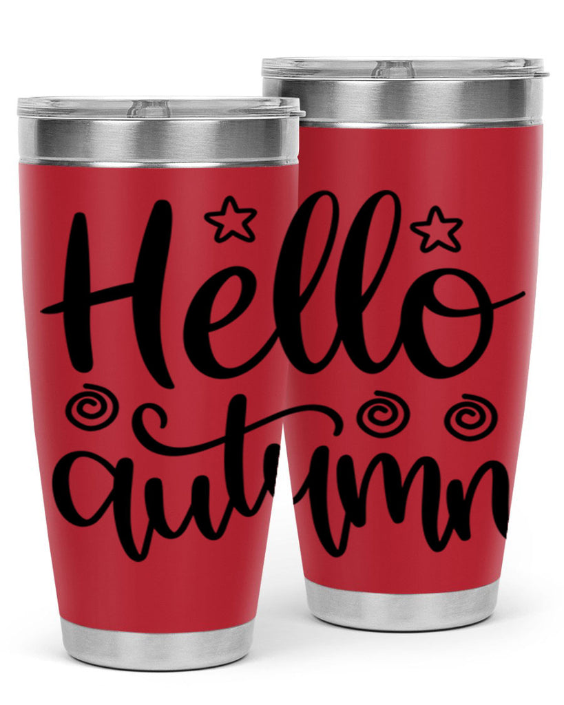 Hello Autumn 270#- fall- Tumbler
