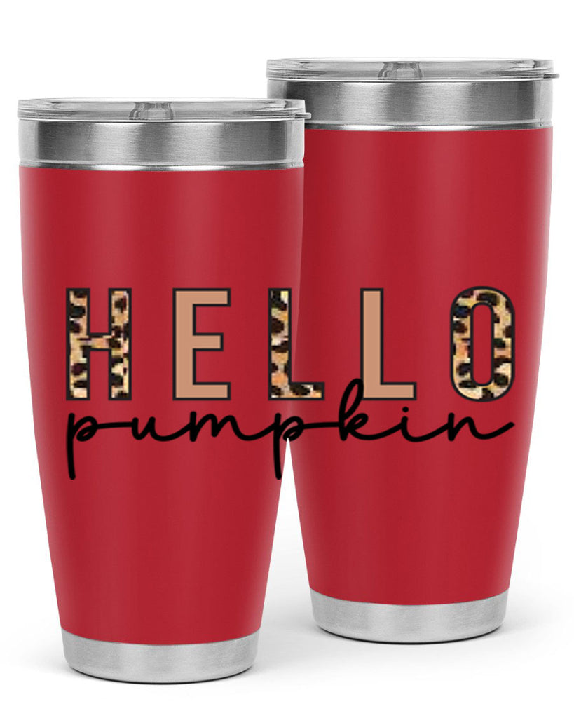 Hello Pumpkin Fall 291#- fall- Tumbler