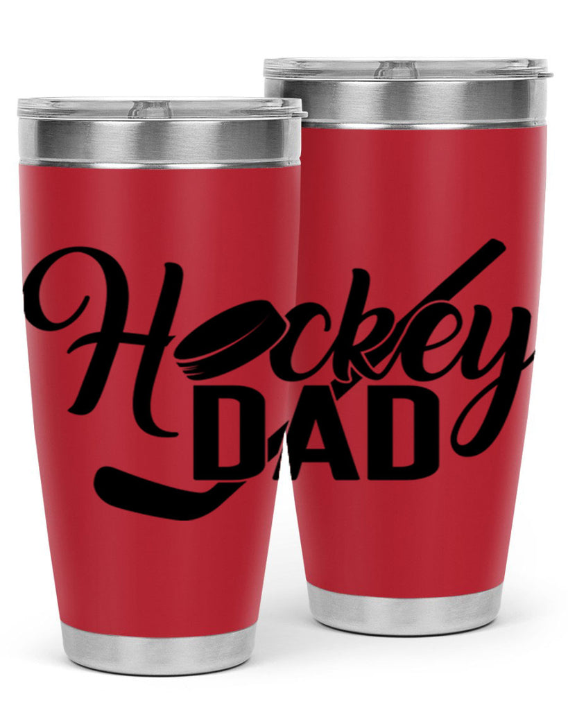 Hockey dad 1188#- hockey- Tumbler