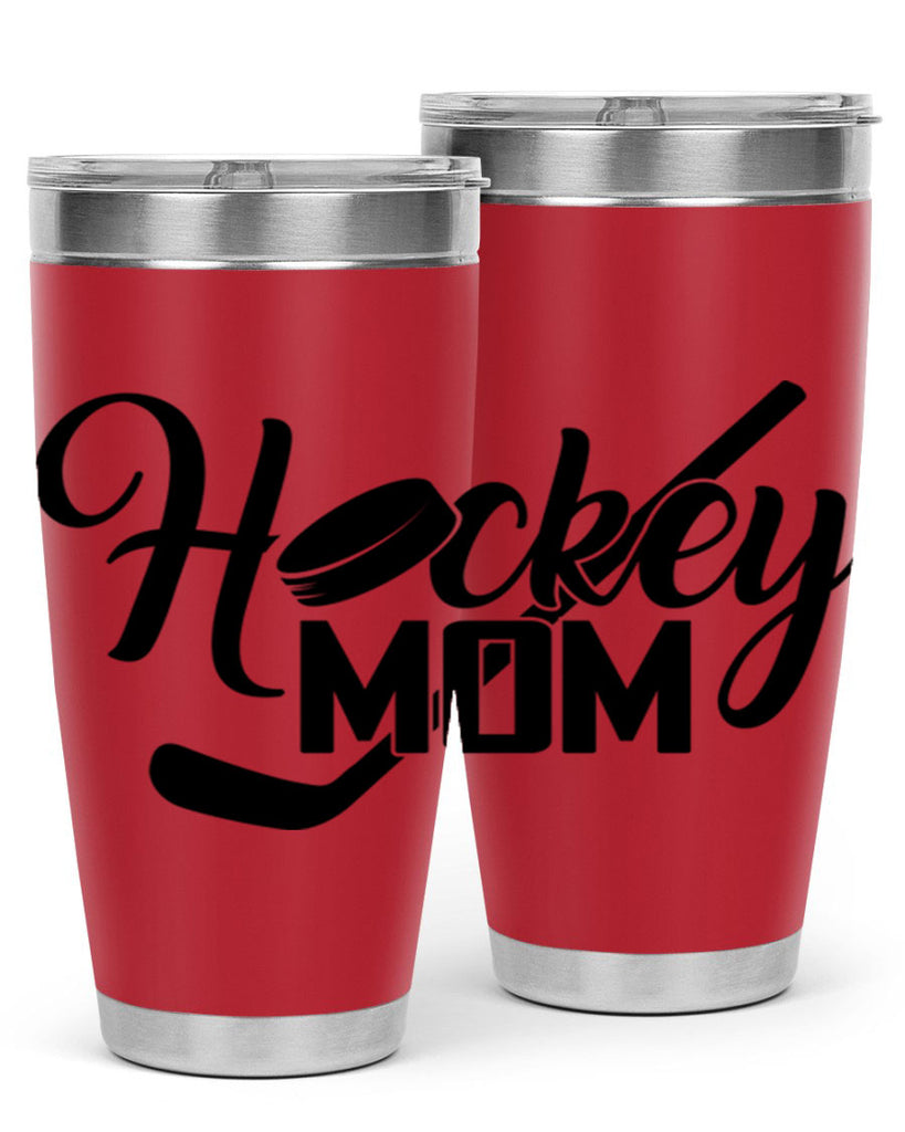 Hockey mom 1186#- hockey- Tumbler