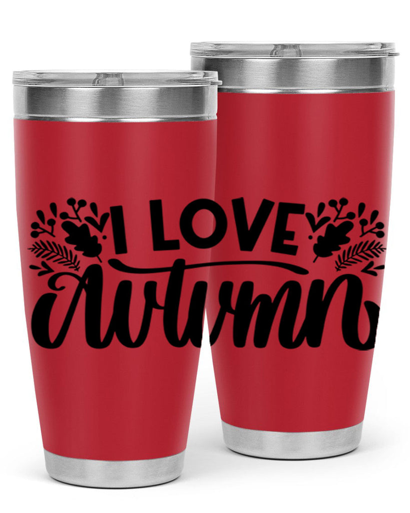 I Love Autumn 497#- fall- Tumbler