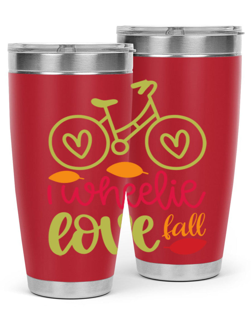 I Wheelie Love Fall 342#- fall- Tumbler