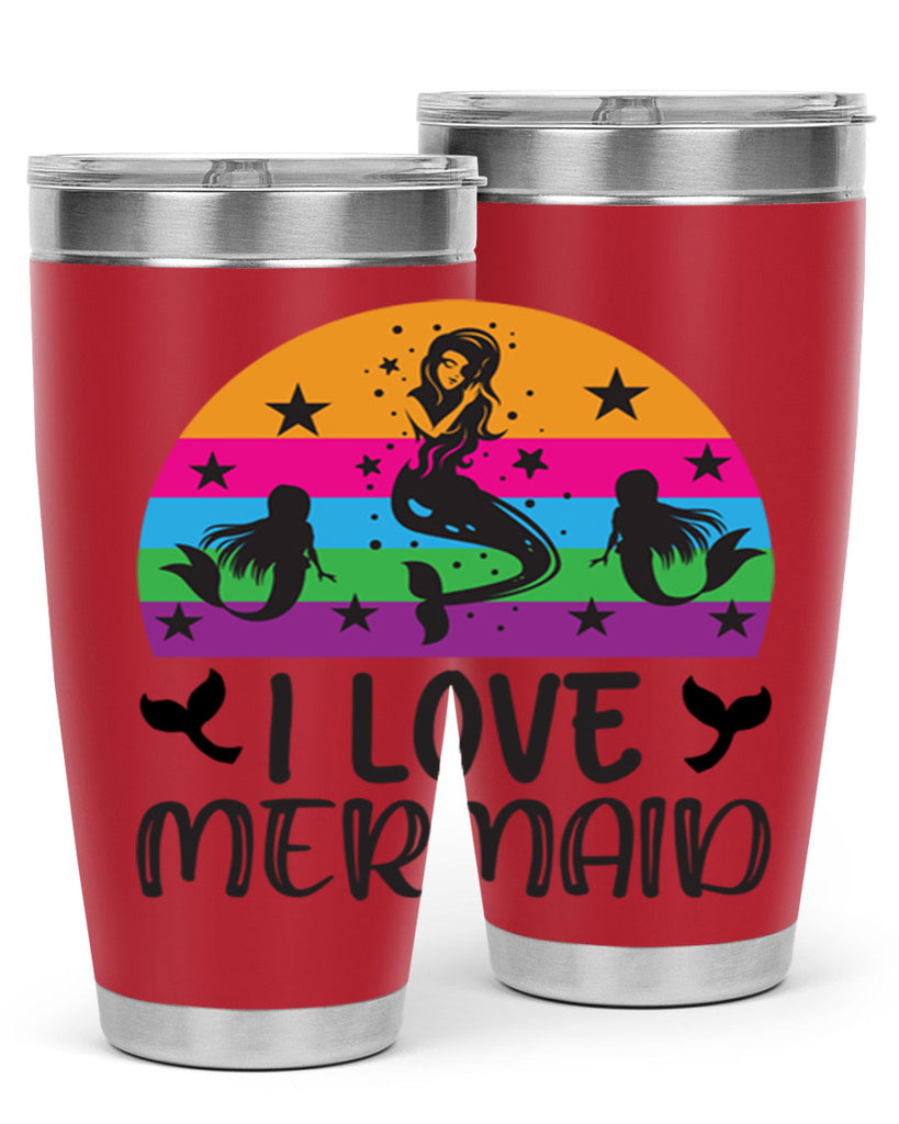 I love mermaid 230#- mermaid- Tumbler