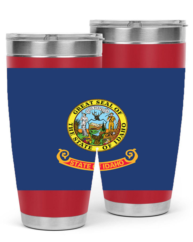 Idaho 40#- Us Flags- Tumbler