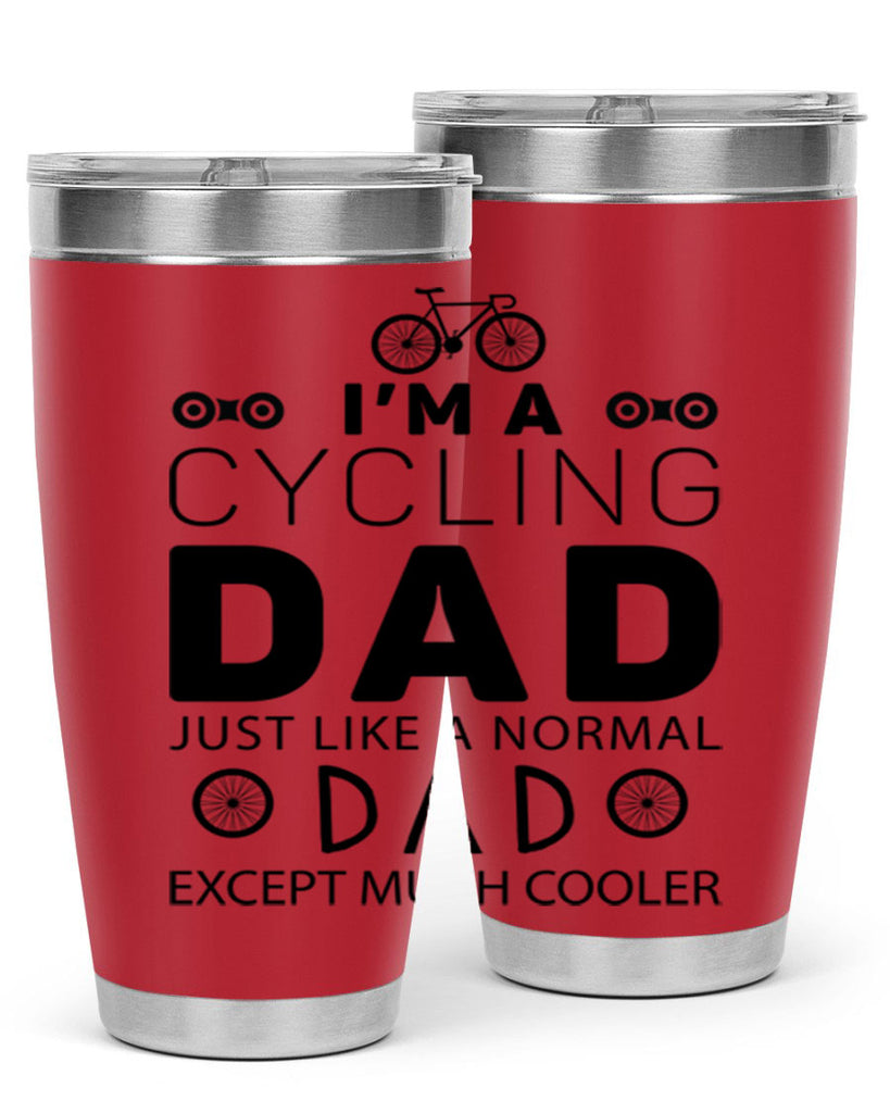 Im A Cycling Dad 4#- dad- Tumbler