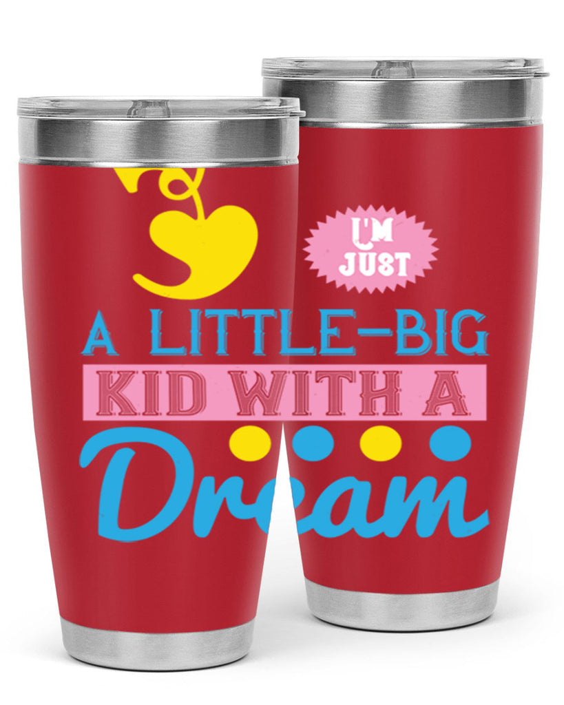 Im just a littlebig kid with a dream Style 31#- baby- Cotton Tank