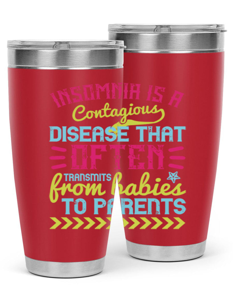 Insomnia is a contagious disease that often transmits from babies to parents Style 115#- baby- tumbler