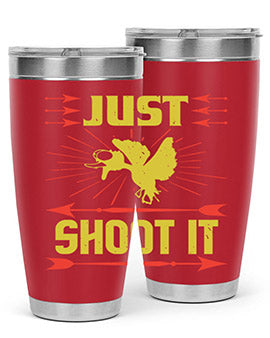 Just shoot it Style 32#- duck- Tumbler