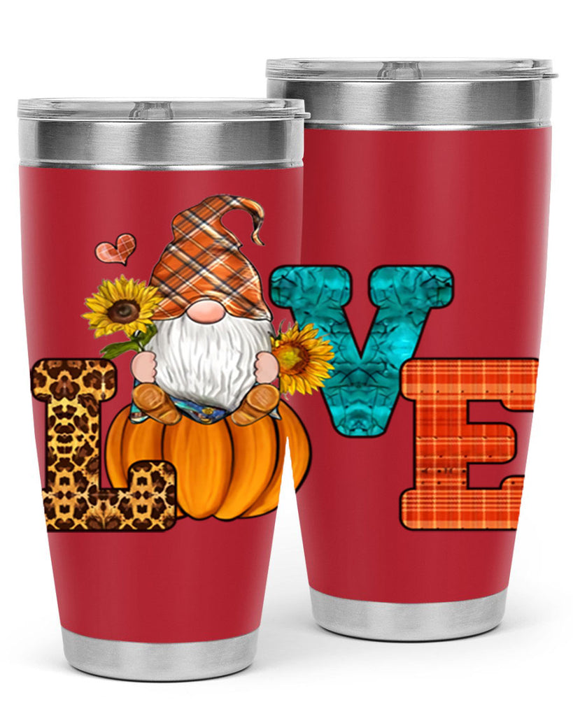 LOVEFallGnome 417#- fall- Tumbler