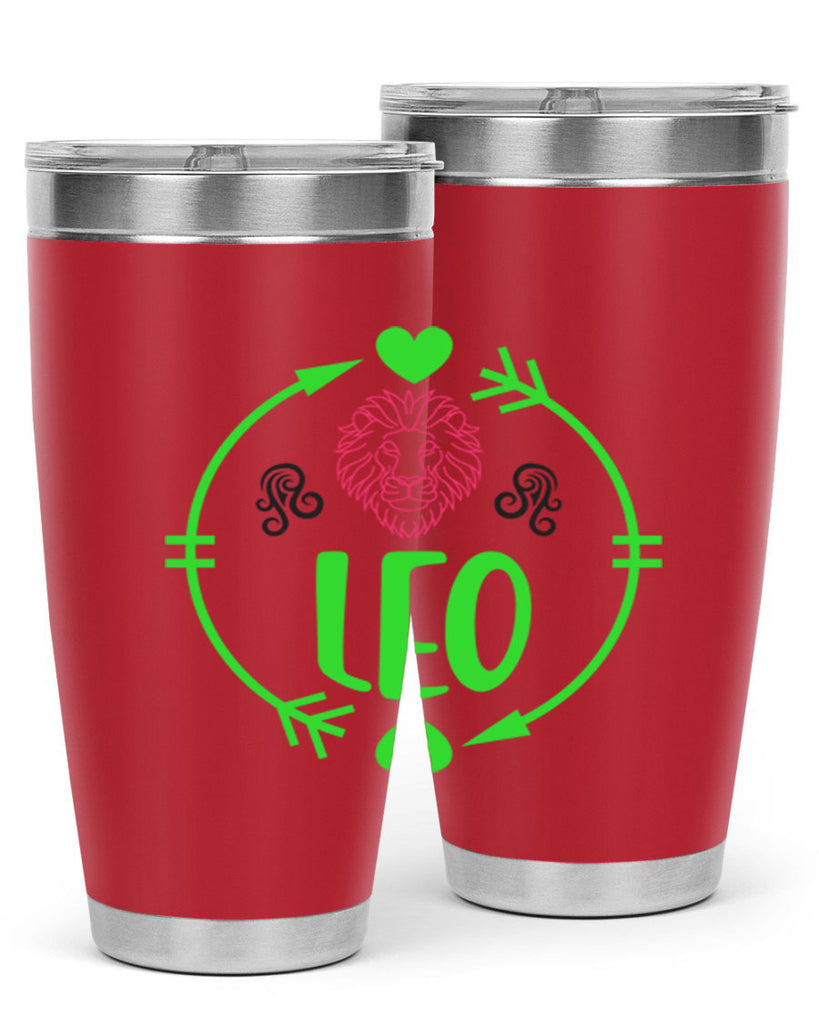 Leo 283#- zodiac- Tumbler