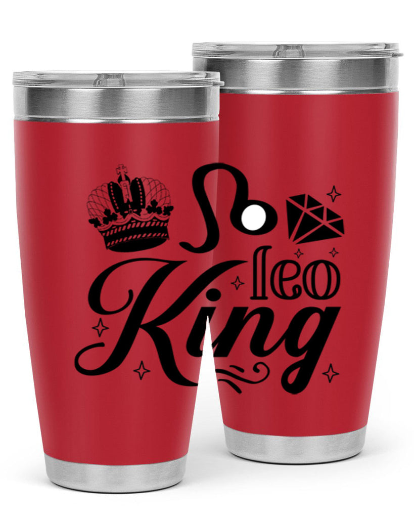 Leo king 290#- zodiac- Tumbler